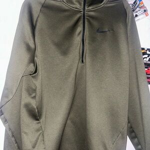 Nike Olive Green Pullover Hoodie